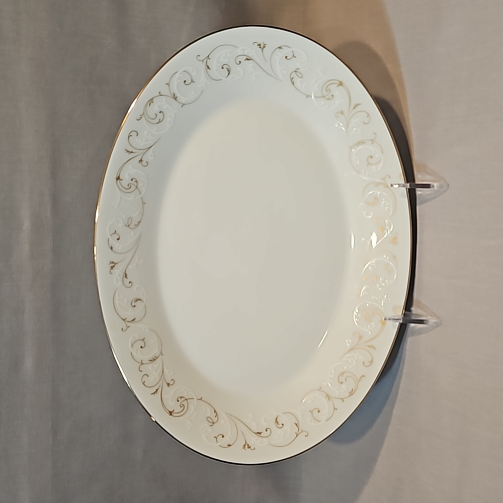 Noritake Duetto 6610 12" Serving Platter new